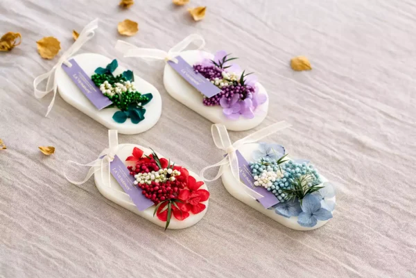 Eternal Flower Collection Timeless Scents Carved in Wax Luxury Aromatherapy Wax Tablet Gift Box - Image 2