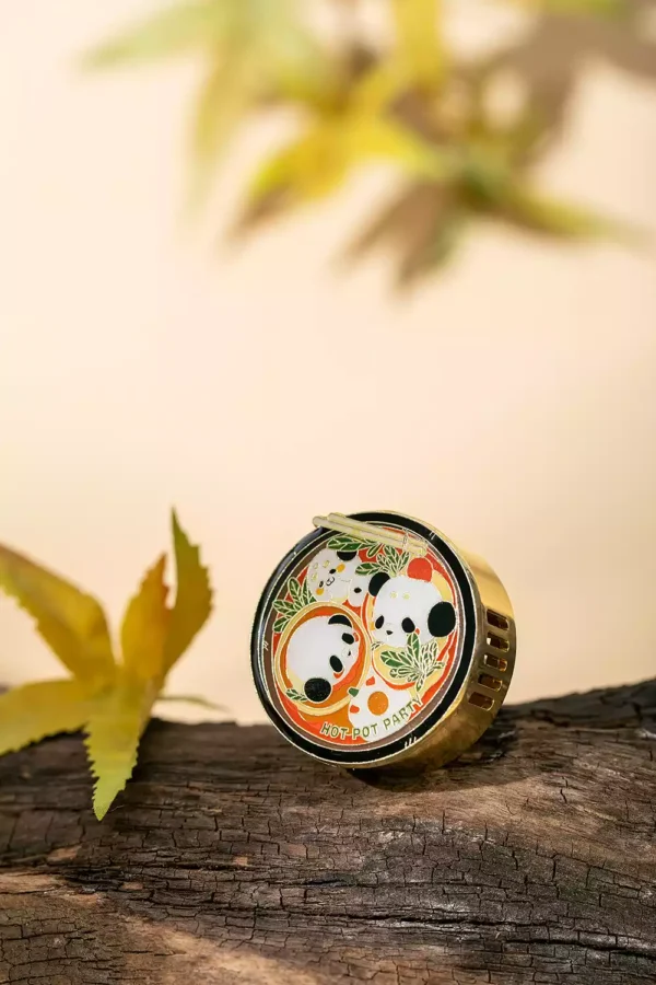 Panda Hot Pot Car Aromatherapy Cozy Scents for Your On the Go Sanctuary - Image 3