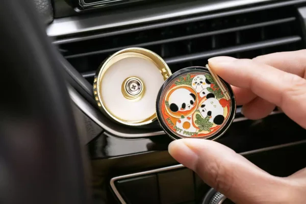 Panda Hot Pot Car Aromatherapy Cozy Scents for Your On the Go Sanctuary - Image 5